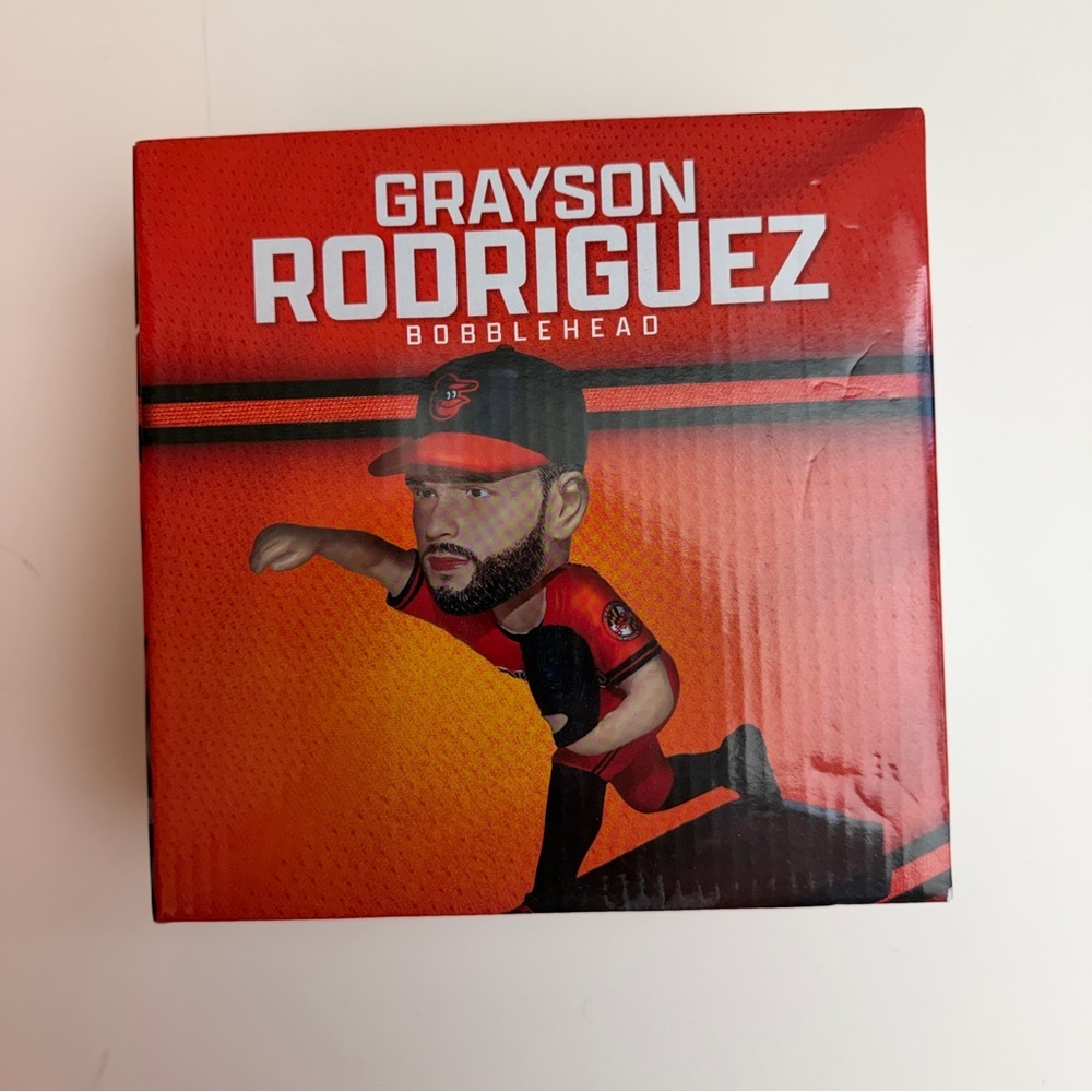 *New* Baltimore Orioles Grayson Rodriguez Bobblehead 2025